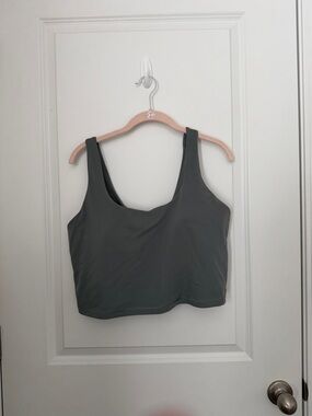 Avia Greenish Gray Sports Bra